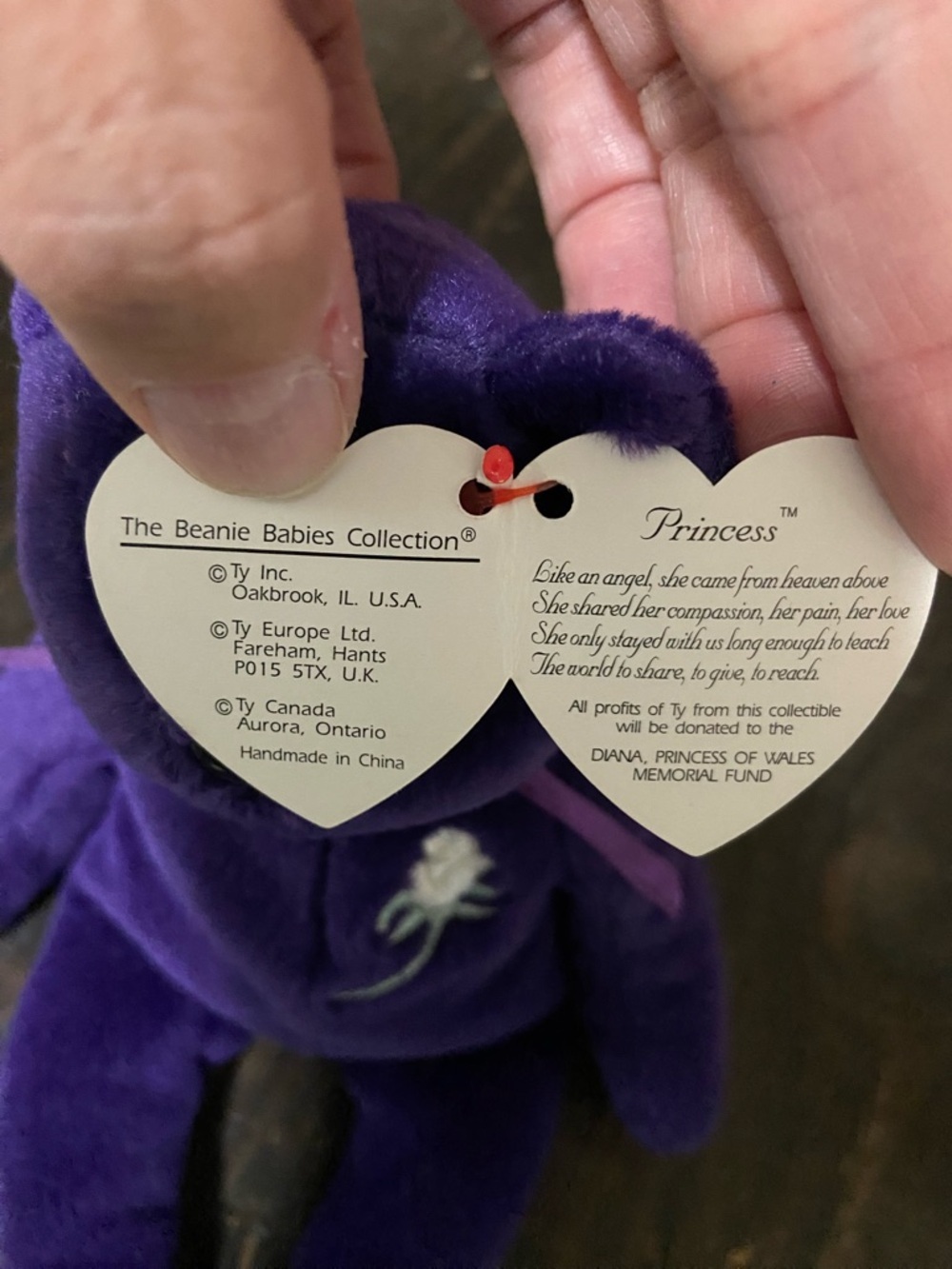 Ty Beanie Babies Princess and Halo Set - Picture 3 of 10